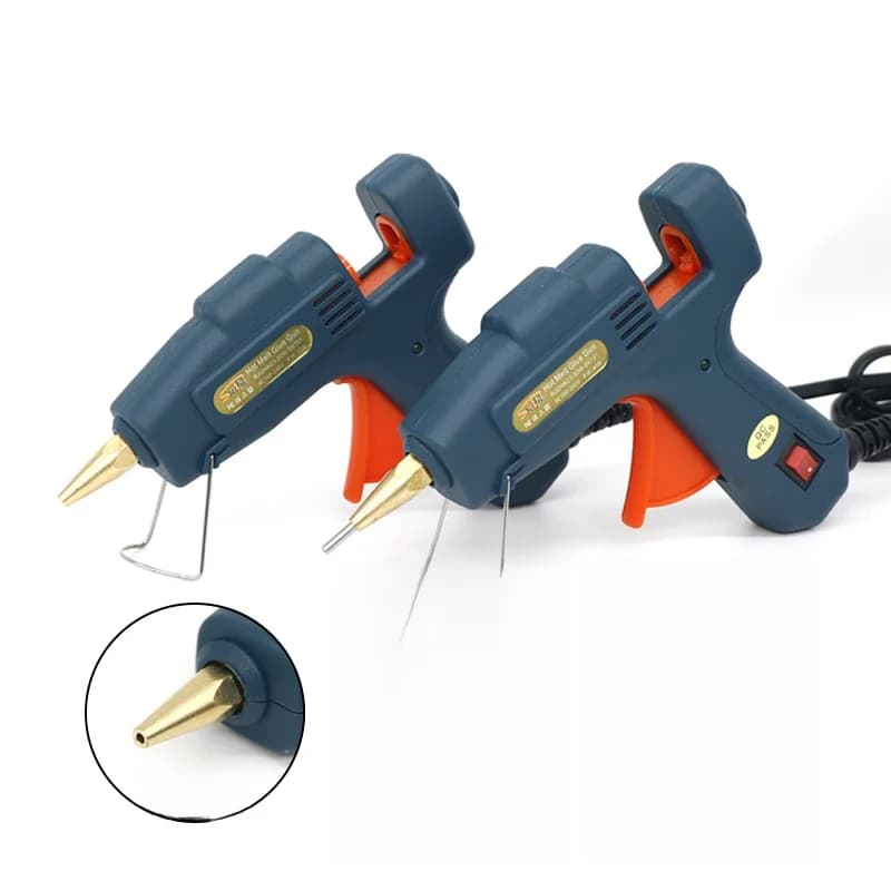 Kleine Diafragma Hot Melt Lijmpistool 40W 1.3Mm/1.5Mm Nozzle Hot Melt Gun 7Mm Lijm sticks Diy Thuis Craft Repair Tool Mini Lijmpistool