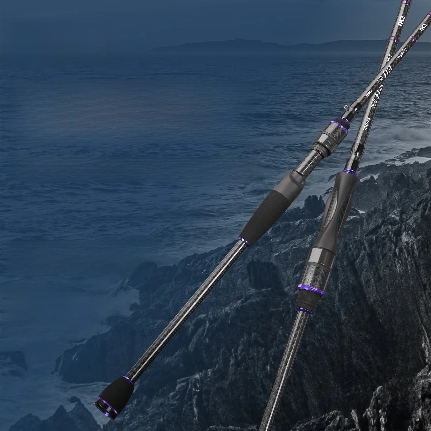 TSURINOYA Ultralight AJING Hengel 2.49m L Power Elf PRO S822L C822L Rockfish Lure Casting Spinning Hengel Snelle Actie