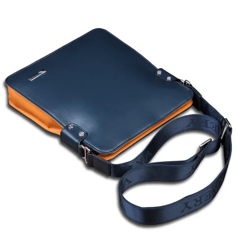 WEIXIER PU Heren Stiksels Kleur Mode Klassiek Eenvoudig Ontwerp schoudertas Zakenmensen Reizen Hoge kwaliteit Messenger Bag 가구