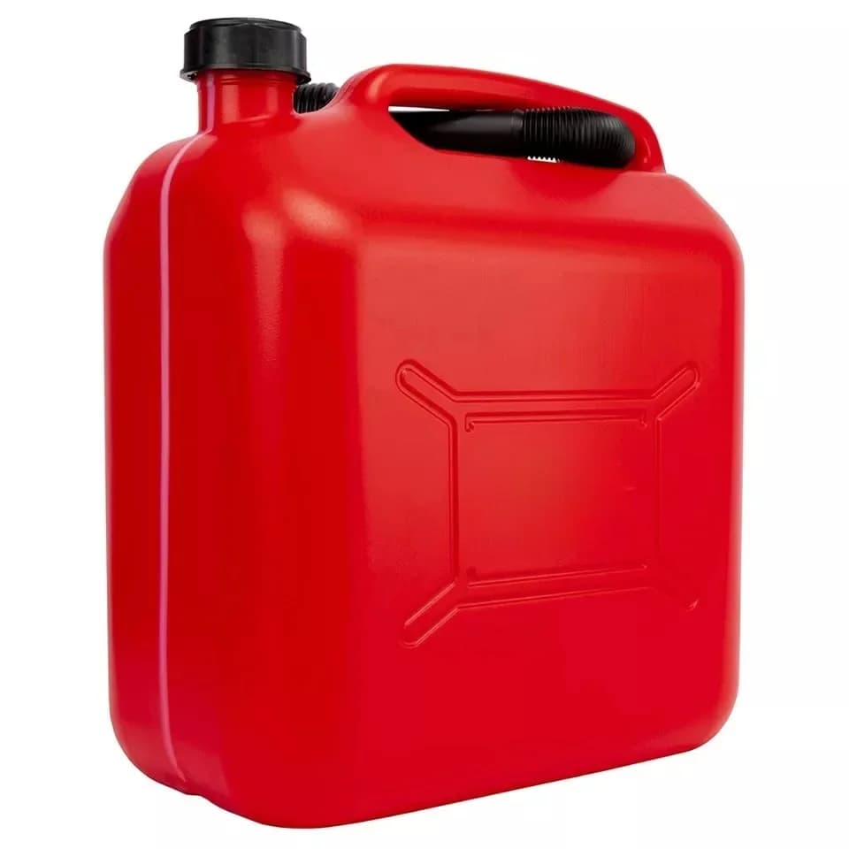 Benzinefles 5l 10l 20l Goedgekeurde Diesel Benzine Plastic Fles Met Meetstrip, Gemakkelijk Af Te Lezen, Inclusief Trechter, Plastic Brandstoftanks