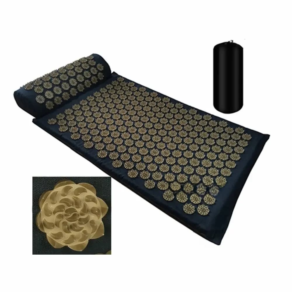 Massager Kussen Shakt Mat Massage Yoga Mat Acupressuur Stress Verlichten Rugpijn Spike Mat Acupunctuur Massage Mat