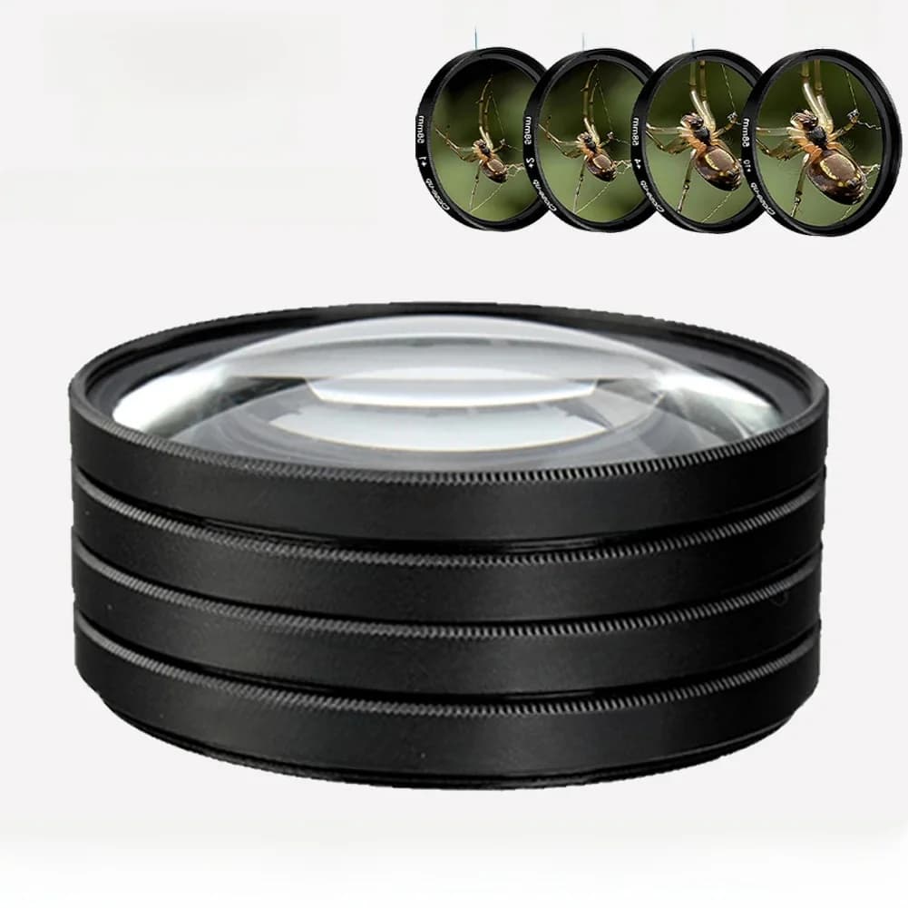 MYOBO Macro Close Up Lens Filter +1 +2 +4 +10 Filter Kit-37 40.5 43 46 49 52 55 58 62 67 72 77 82 mm voor DSLR SLR Camera Filter