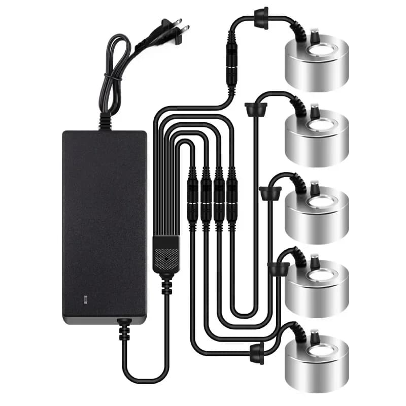 Mist Maker Fogger Waterpomp Ultrasone Verstuiver Luchtbevochtiger Fontein Rotstuin Tuinieren Bonsai Aquarium Vijver Decor Vernevelingskop