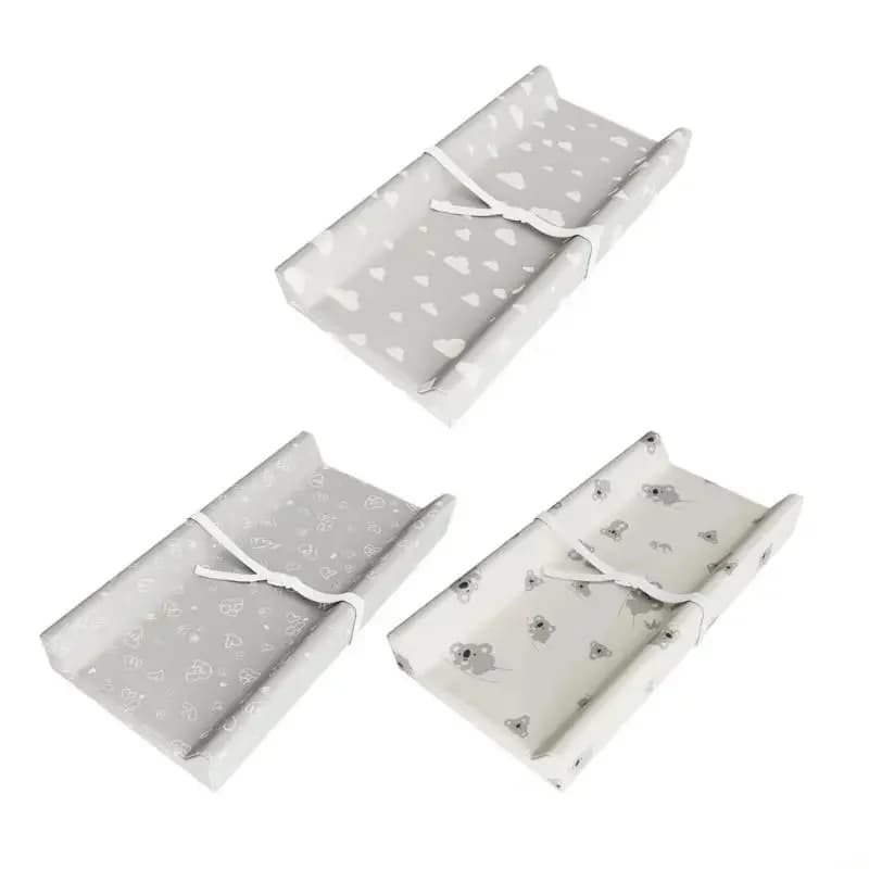 G2TC PU Leather Baby Diaper Changing Pad Pasgeborenen Massage en aanraaktafelskussenmat met niet -slipbodem voor thuisgebruik