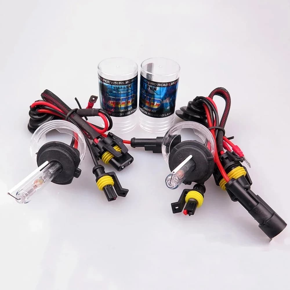2 Stuks 35W Xenon Lampen 55W Kit H4 Xenon Auto Koplamp Lamp Voor H7 H1 H3 HID 55W H7 Xenon H11 HID Bi-Xenons H4 Koplamp Lamp