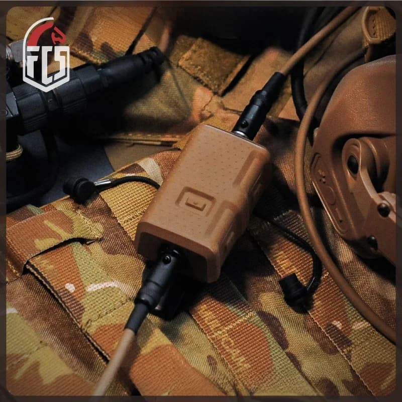NIEUWE FCS-TACTICAL V20 PTT enkele communicatiekanalen voor AMP-headset en PRC 148 152-radio's