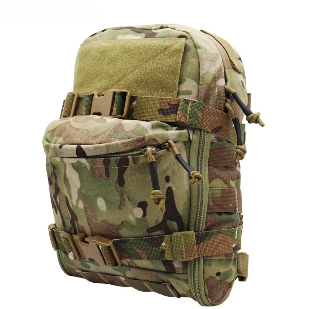 VULPO Tactische Hydratatiezak Assault Rugzak Molle Pouch Outdoor Waterzak Jacht Airsoft Vest Plate Carrier Gear