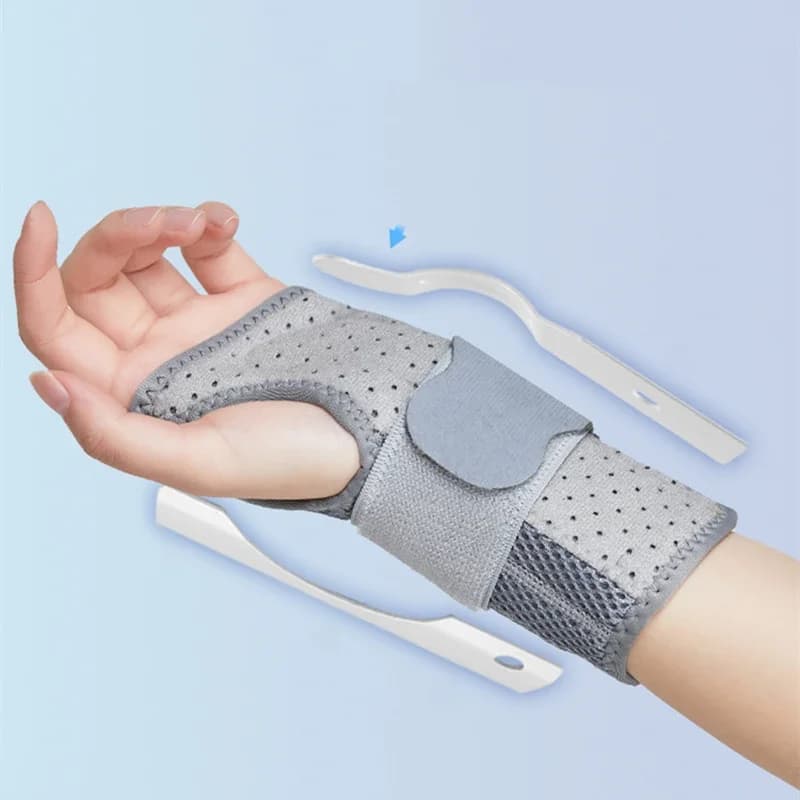 Ademende polssteun Professionele spalk Polsbrace Protector Band Artritis Carpaal tunnel Handverstuiking Tendinitis Polsband