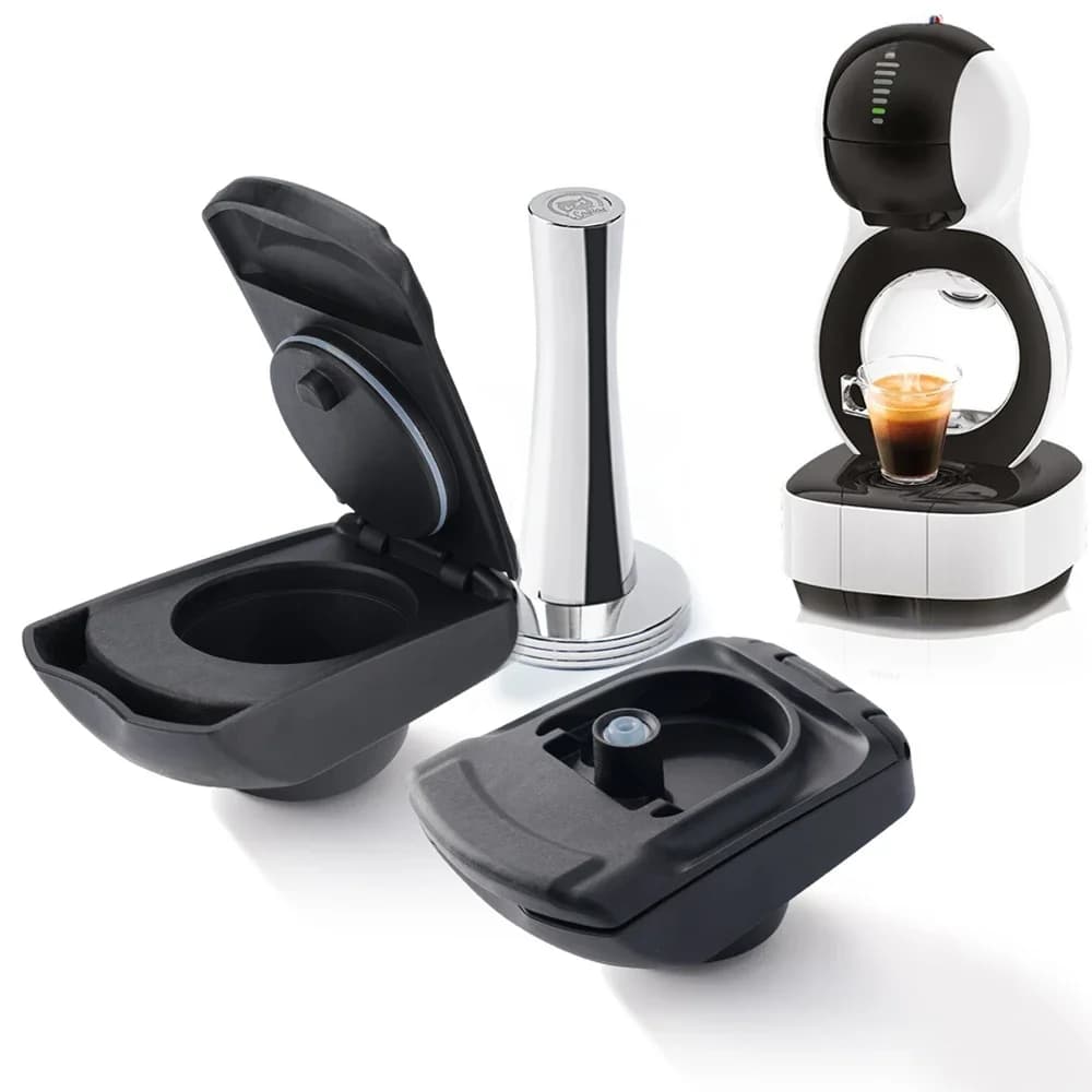 Herbruikbare koffieadapter voor Dolce Gusto EDG LUMIO DG325 koffiezetapparaat, navulbare espresso koffiefilterhouder