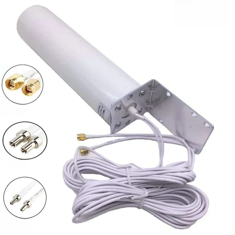 Payen Nieuwe Antenne Dual 10 Meter Kabel 3G 4G Lte Router Modem Antenne Externe Antenne Dual Sma TS9 CRC9 Connector