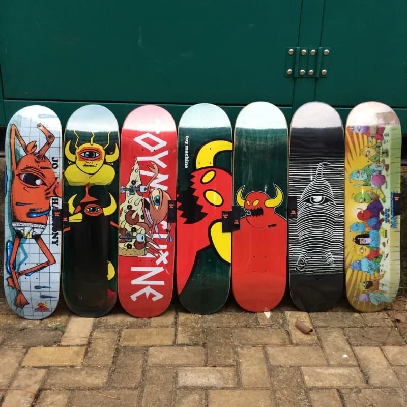 Pro Skateboard Deck 7 Lagen Van Canadese Maple Medium Concave Kleur Epoxy Lijm 7.75 7.8 8.08.125 8.25 8.375 8.5 Maat toymachine