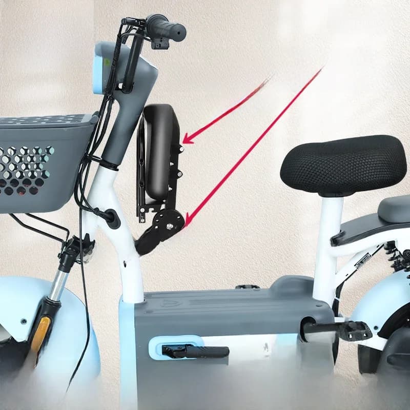 Elektrische Auto Kinderzitje Voor, Baby 'S Accu, Motorfiets Scooter, Opvouwbaar Veiligheidszitje, Voorstoel Motorfiets
