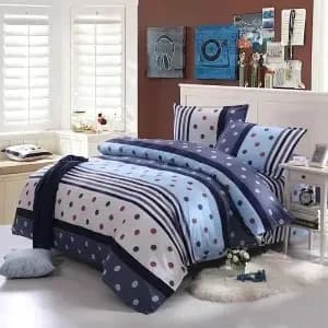 Queensize Geschikt Katoenen Watten voor iedereen Lichtgewicht Modieus Dekbedovertrek voor Heren Dames Beddengoed Tas Bedzak Kingsize