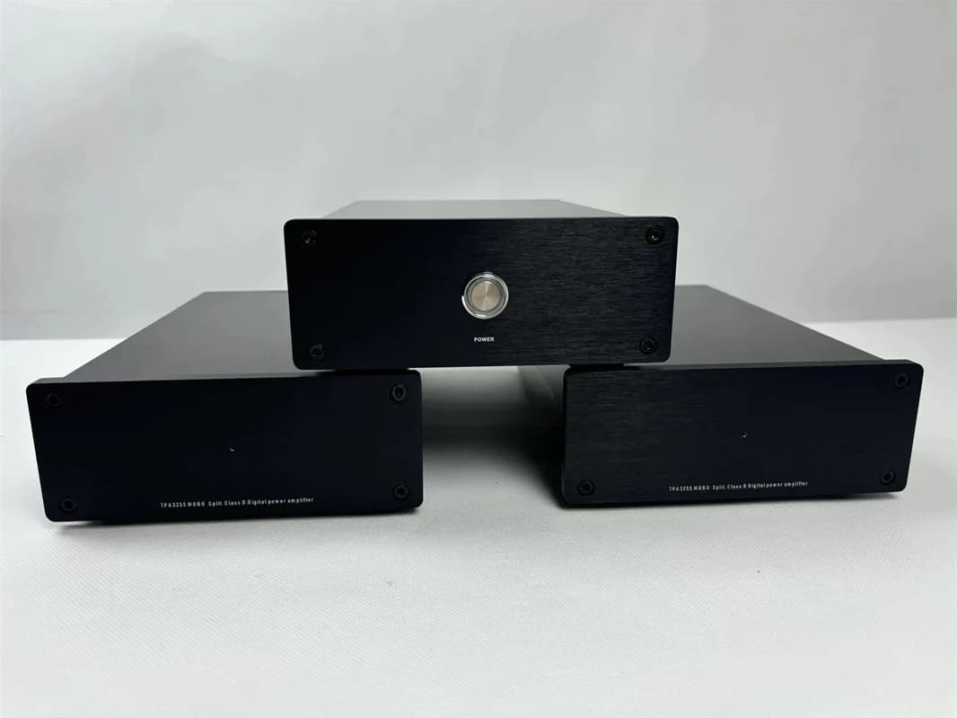 ZEROZONE AMP 2CH TPA3255 MONO Split Hoog vermogen Klasse D digitale eindversterker 300W + 300W RCA- of XLR-ingangversie (Optiona