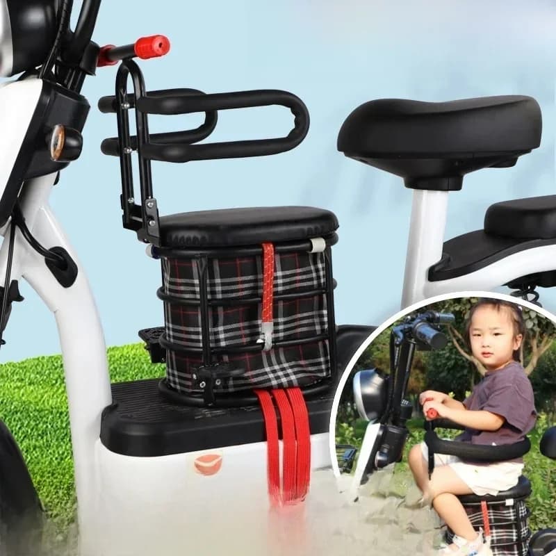Universele Elektrische Auto Kinderzitje Voor Opslag Baby Kind Batterij Auto Elektrische Motorfiets Scooter Veiligheid Seat Met Armsteun