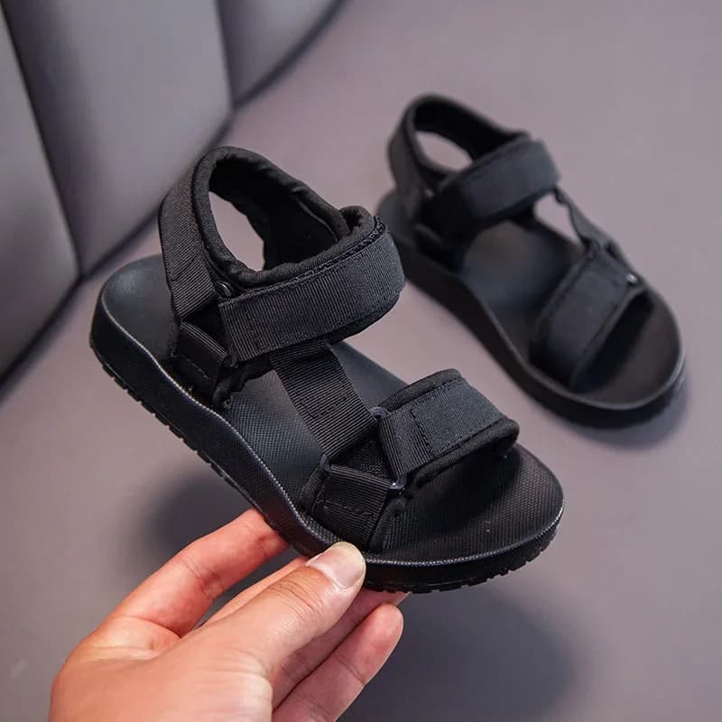 2021 Zomer Jongens Sandalen Casual Kinderen Kinderschoenen Rubber School Ademend Open ToeBoy Strandsandaal