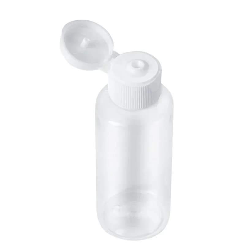 20Pcs Flacon Vde Plastique 10Ml/30Ml/50Ml/60Ml/100Ml/120Ml Up Lege Plastic Flessen Flip Cap Voor Vloeibare Lotion Crème