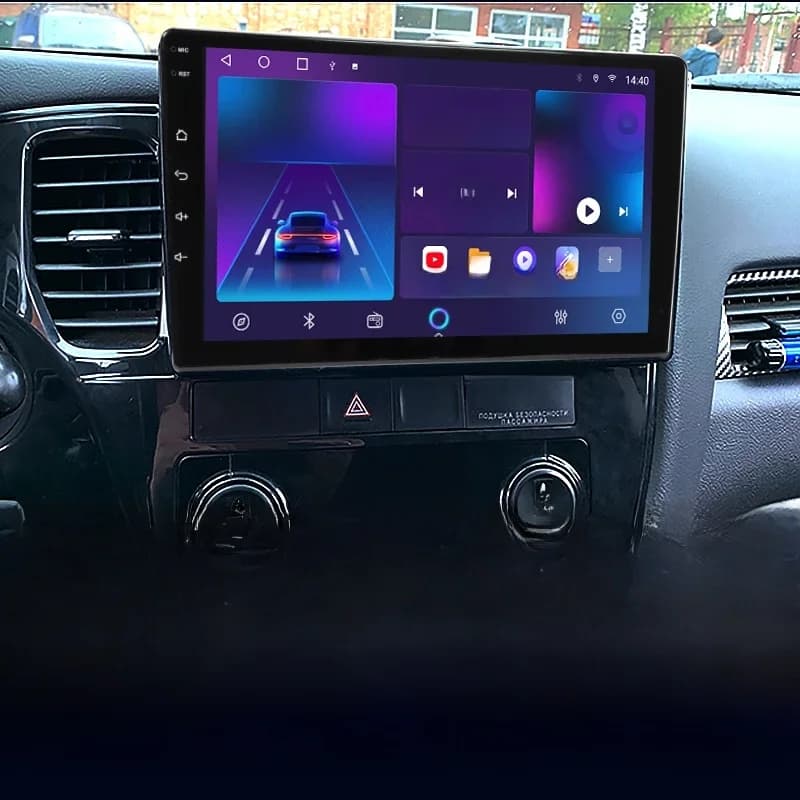 Android 12 Auto Radio Voor Mitsubishi Outlander 3 2012 2013 2014 2015 2016 2017 2018 Multimedia Video Speler Stereo Gps Carplay