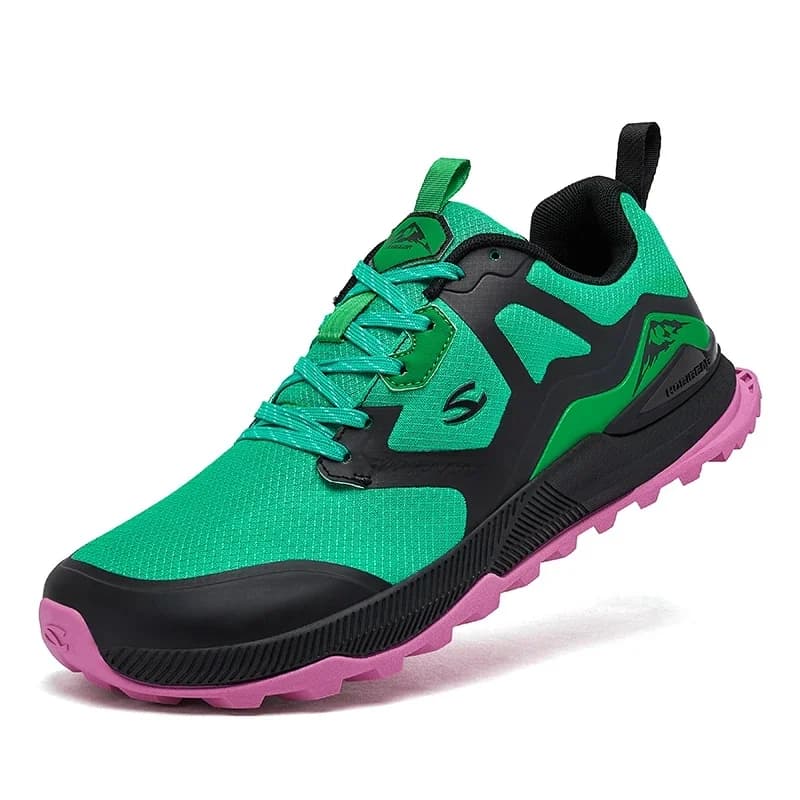 HOBIBEAR Unisex wandelsneakers Wandelschoenen met veters Outdoor reizen Kunstleer sneakers