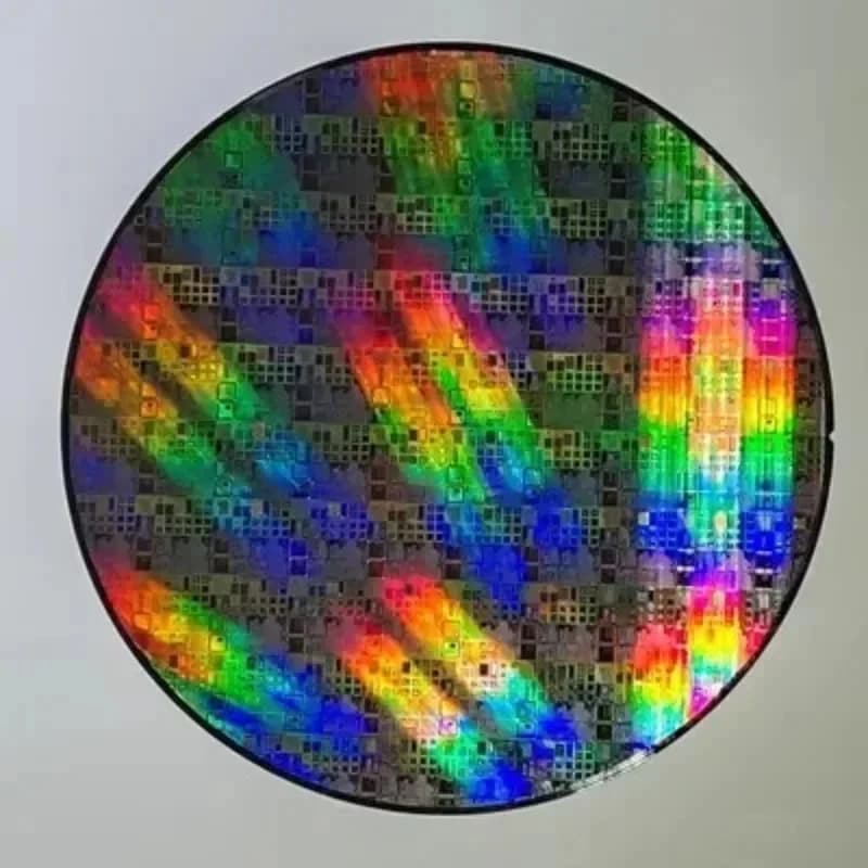 Wafer Geïntegreerde Circuit CPU Chip 12 inch 8 inch 6 inch IC Halfgeleider CMOS Fotolithografie Chip Silicon Wafer