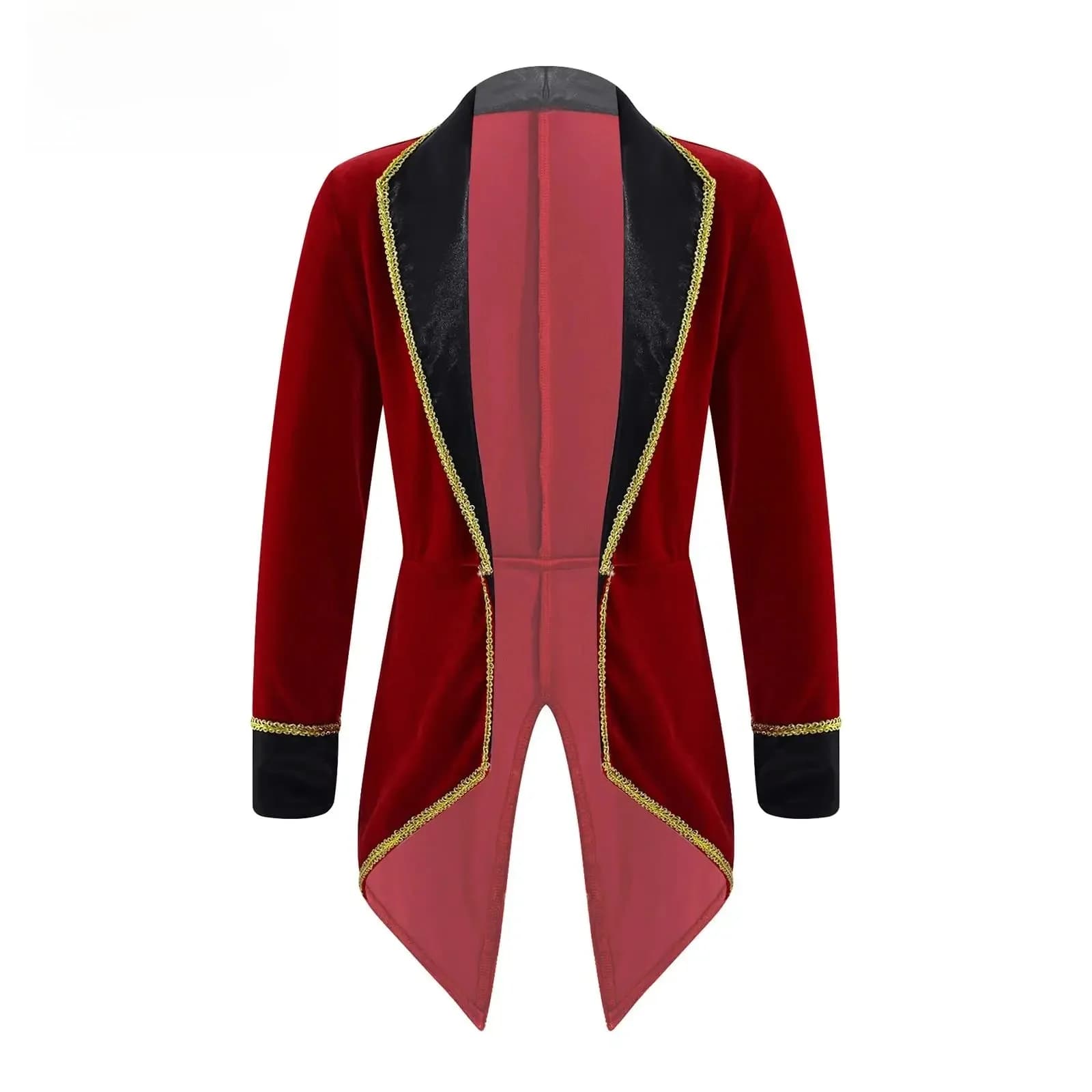 Kid Boys Girls Circus Ringmaster Jasje Halloween Kostuum Gothic Steampunk Smoking Tailcoat Carnaval Party Showman Fancy Dress Up