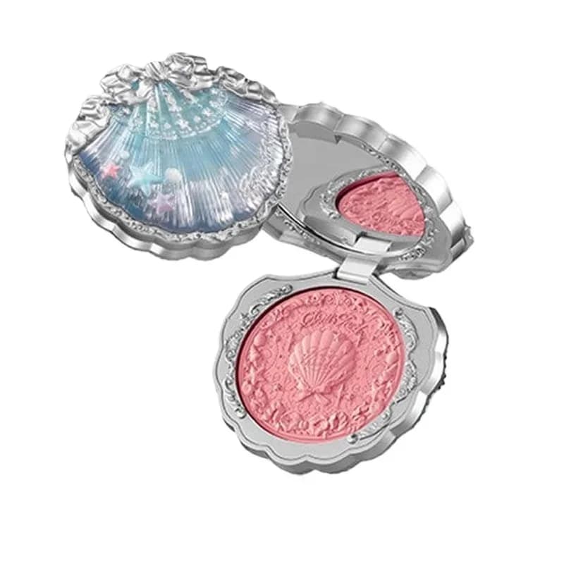 Make-up Flowerk Window Shell Pearl Collection Zijde Satijn Blusher Lichtgewicht Hooggepigmenteerde Blush Poeder Langdurige Gezichtsblushes