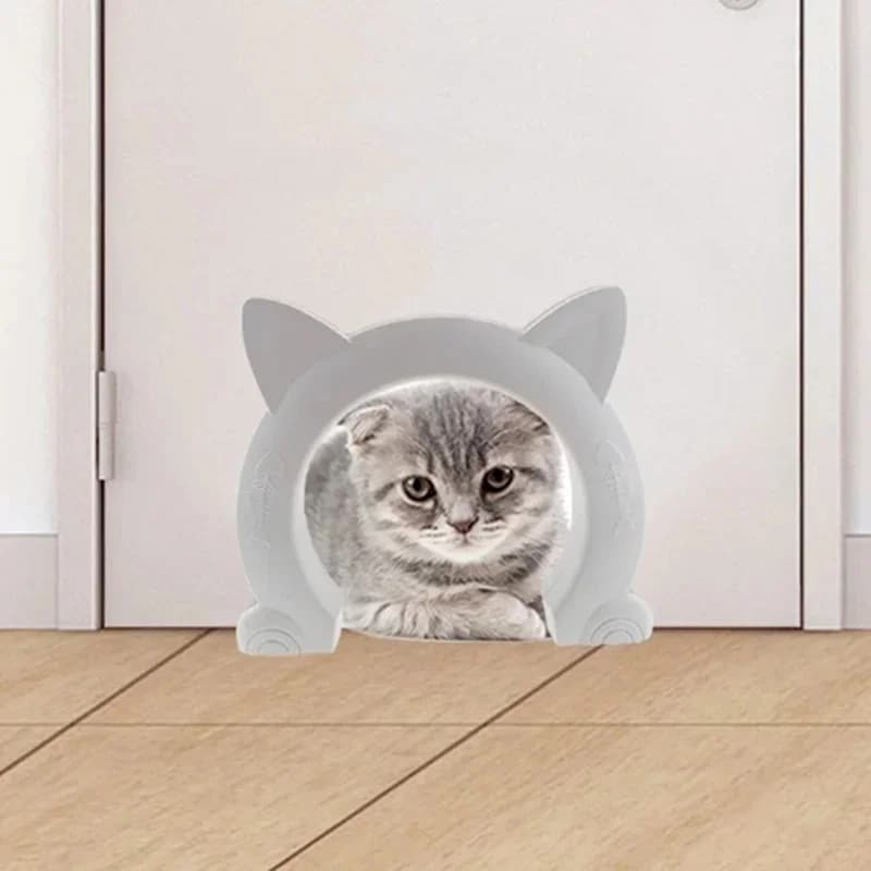 Kat Deur Hond Gat Toegangsrichting Controleerbaar Speelgoed Voor Huisdier Training Hond Katten Kitten ABS Plastic Kleine Huisdier Poort Deur Kit Kat