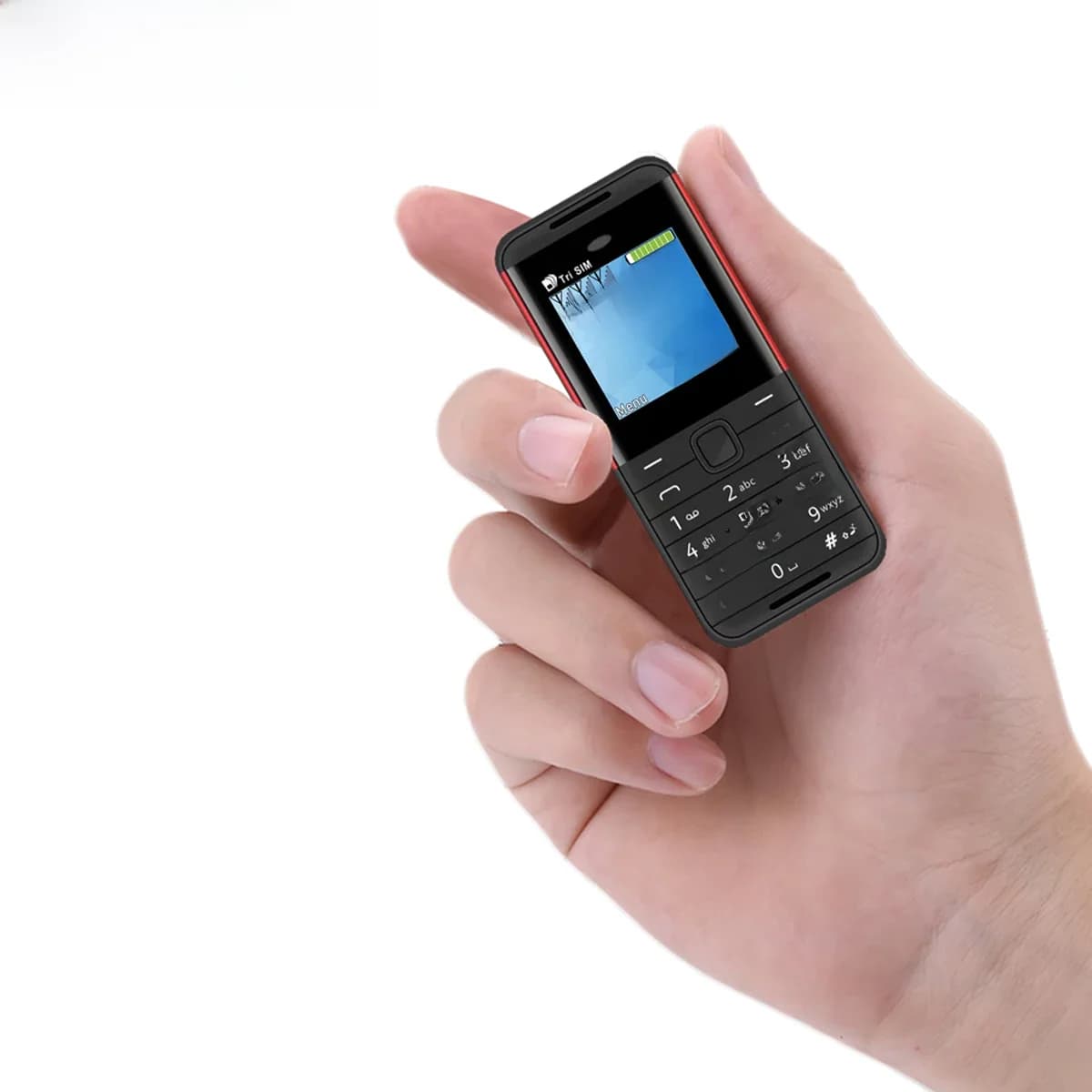 SERVO BM5310 3 simkaart 3 stand-by mini mobiele telefoon Automatische oproeprecorder Bluetooth-wijzerplaat Snelheidswijzer Magische stem 1,3 "Mobiele