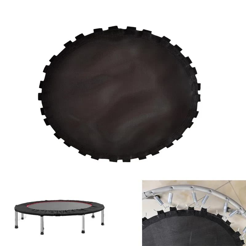 Vervanging Trampoline Mat 40Inch Elastische Trampolines Ronde Springen Mat Netto Doek Trampoline Pad Voor Ronde Trampolines Zwart