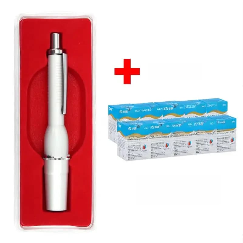Bloedafnamenaald voor thuisgebruik, lekke banden, cilupping en bloedingen
