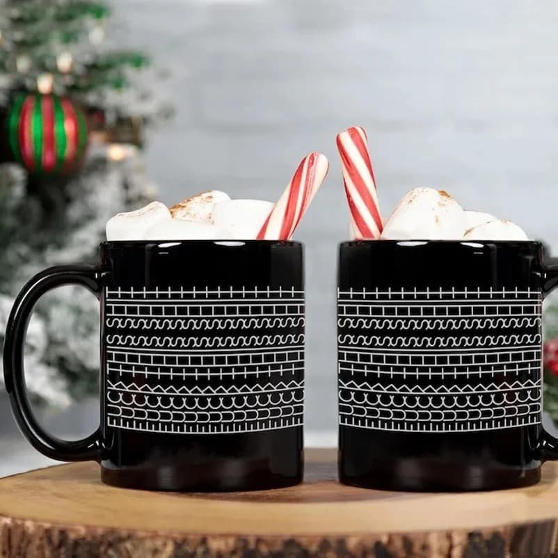 Verborgen bericht mok keramische koffiekop met sarcastisch ontwerp grappig cadeau voor vrienden collega's offensief geheime zweren woord mok