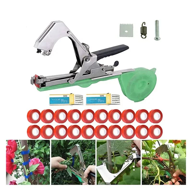 Tuinplanten Bindmachine Plantentak Handbindmachine Bindmachine Gehakt Groente Tapetool Tapener Tapes Tuingereedschap