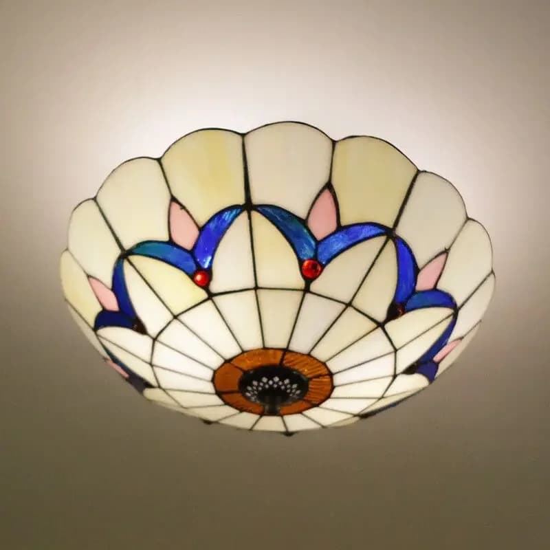 25Cm/30Cm/40Cm Tiffany Eenvoudige Creatieve Slaapkamer Woonkamer Eetkamer Gang Balkon Gangpad Plafond lampen