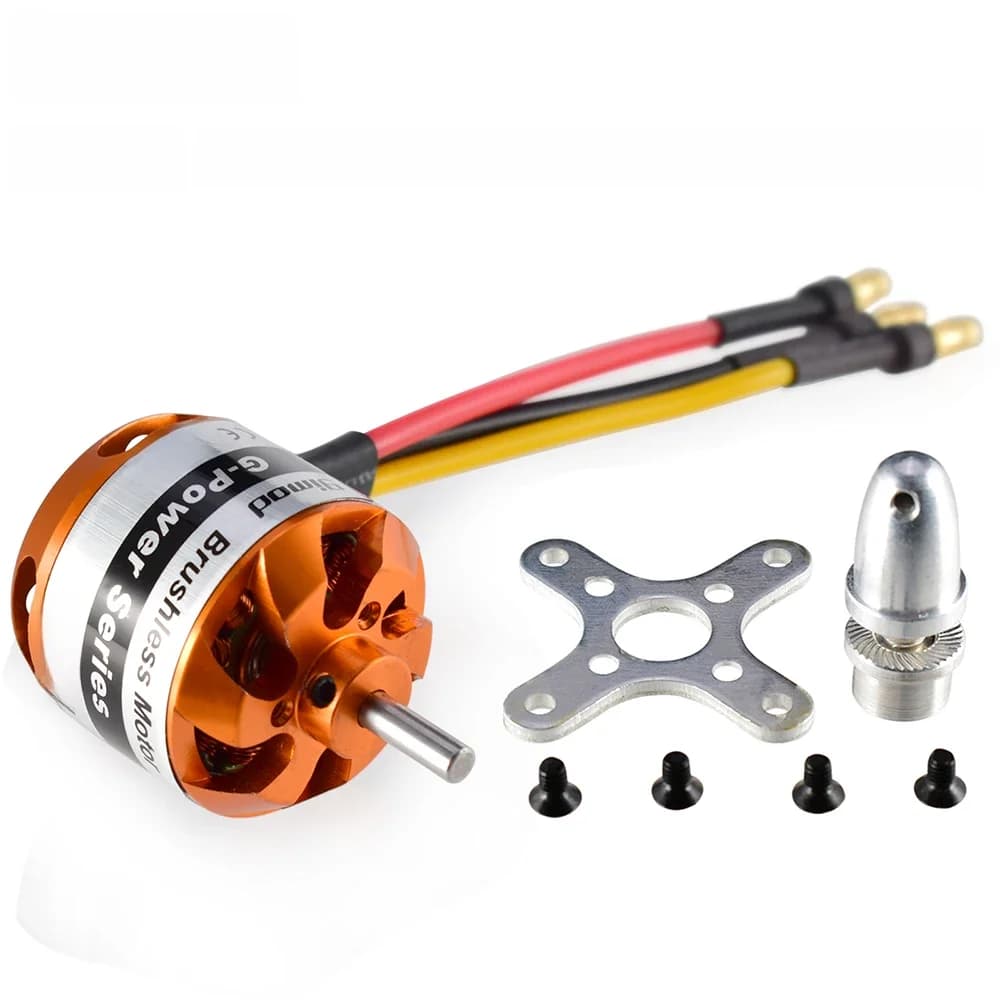 9imod D3536 910KV / 1000KV / 1250KV / 1450KV 5.0mm Borstelloze Outrunner Motor 2-4S Voor Multicopters RC Vliegtuig Vaste vleugelvliegtuigen