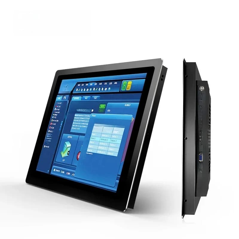 15 inch industriële touchscreen pc IP65 waterdicht I5-6200U 8 + 128G Win11 tastbare computer ingebed touchscreen