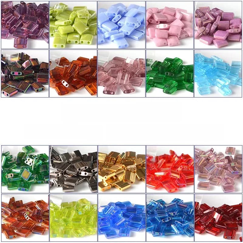 5*5*1.9mm Japan Miyuki Tila Kralen 10g/Buis Kristal Rocailles Voor Sieraden Maken oorbellen Armband Diy