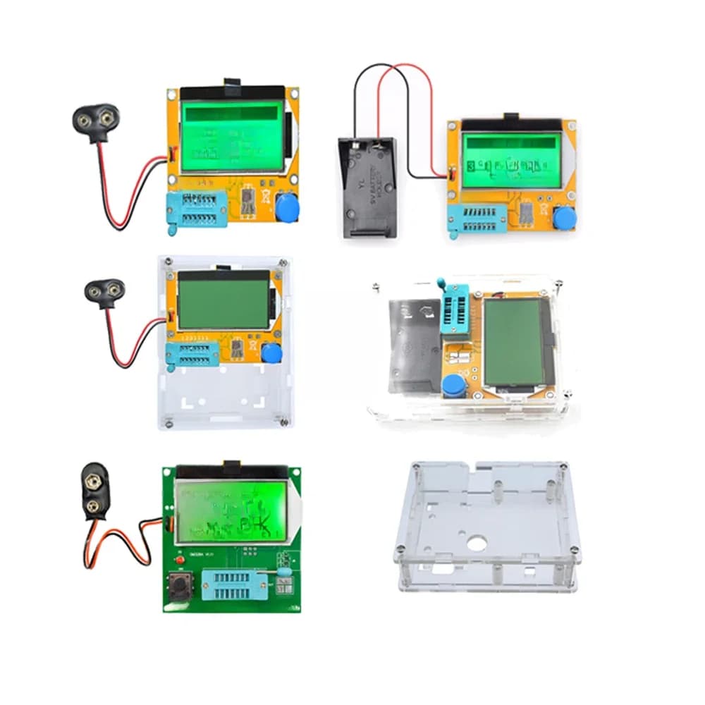 Mega328 LCR-T4 Digitale Display Transistor Tester Diode Triode GM328A Lcd-scherm Capaciteit Meter Lcr \ Pwm Meter Mos/Pnp/Npn