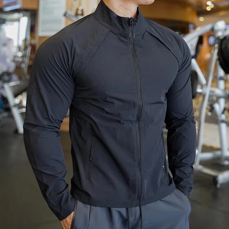 Herfst Winter Heren dames Sneldrogende waterdichte hardloopjassen Fitness Gym klimmen wandelen buitensporten Winddichte kleding