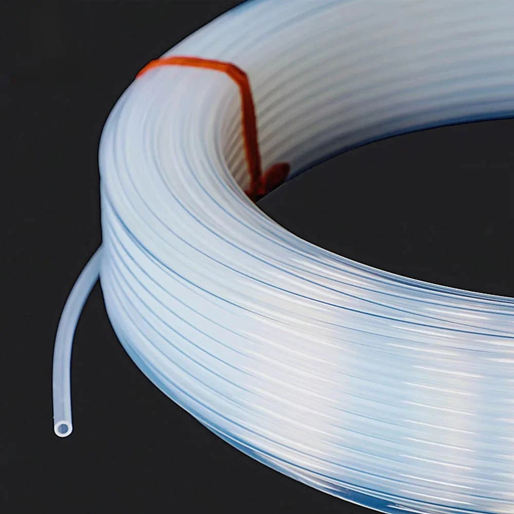 3D Printer 1/5/10/50M 2*4Mm Clear Pfa Ptfe Buis Pijp Voor 1.75Mm Filament 3D Printer Printkop Reprap Rostock Bowden Extruder