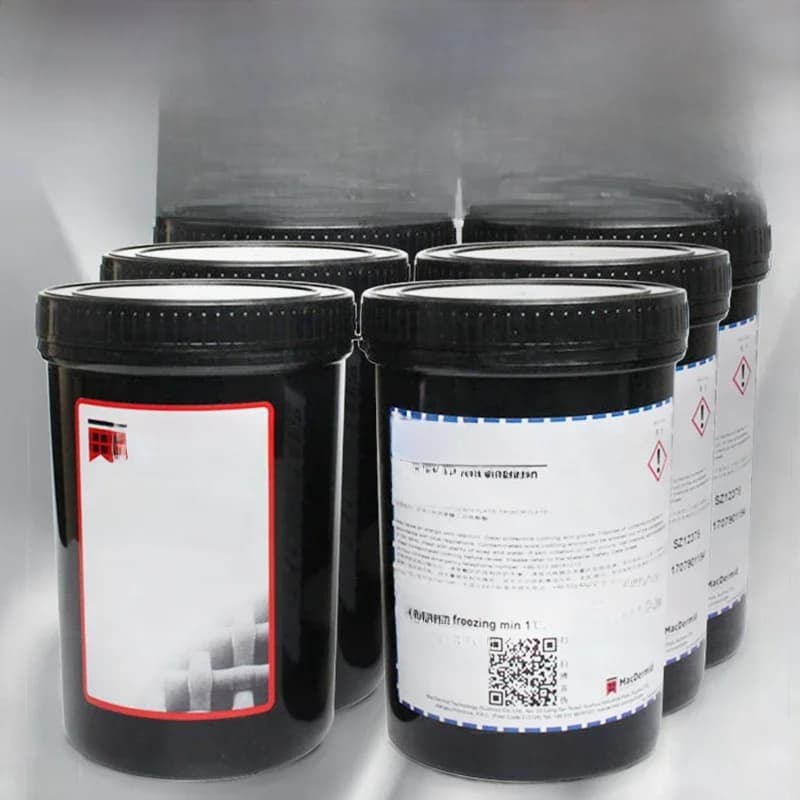 Zeefdruk Emulsie Fotopolymeer Textiel Pcb Glas Zeefdruk Foto Emulsie Lichtgevoelige Weerstaan Stencils