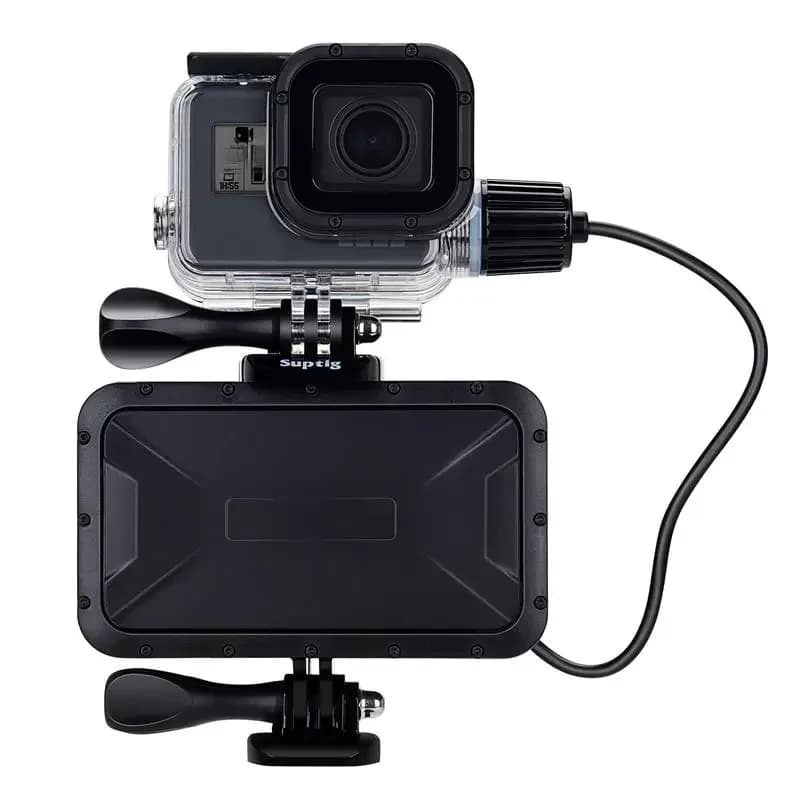 Suptig 7800mAh Waterdichte Power Bank Batterijlader Waterdichte Case Voor GoPro Hero 1312110/9/8/7/5/4 Actie Camera Oplaaddoos