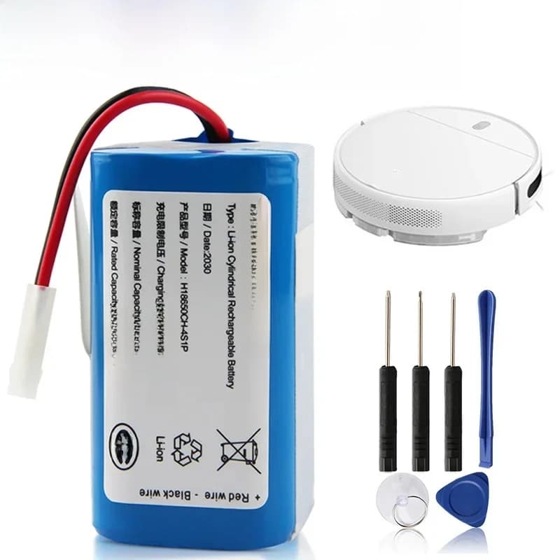2500Mah Oplaadbare Batterij H18650CH-4S1P Voor Voor Xiaomi Mijia Mi Vegen Dweilen Robot Stofzuiger G1