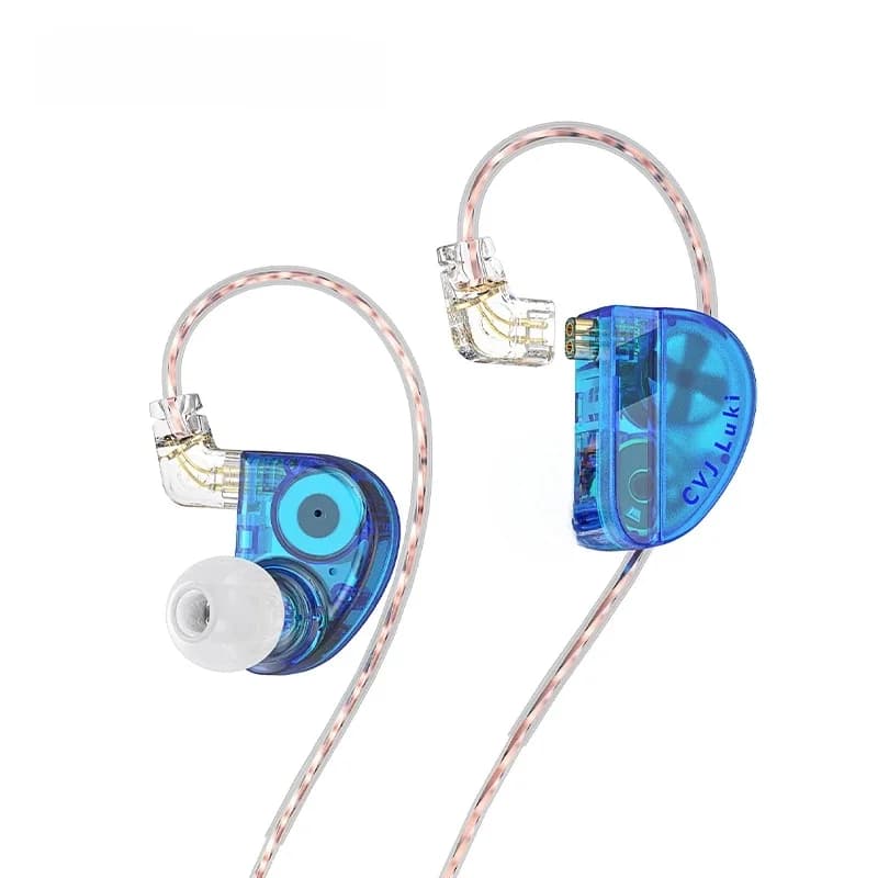 CVJ Luki Dual Unit Vibrerende gaming-oortelefoon Professionele vibratie +10 mm vlaggenschipdynamisch met HD-microfoon