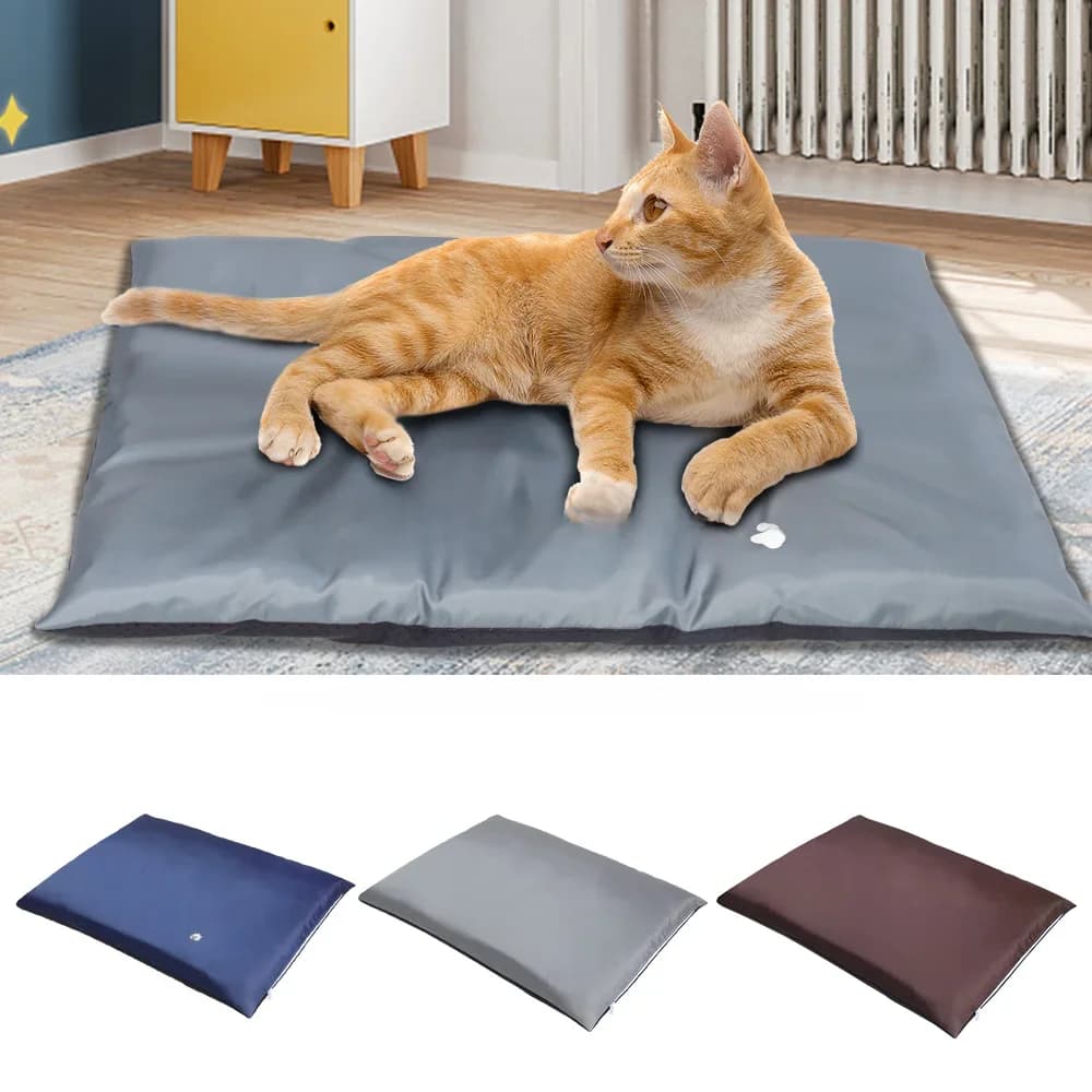 Aangepaste huisdiermat waterdicht hond kat bed kussen matras gepersonaliseerde naam huisdier bank slaapmat voor kleine middelgrote grote honden katten