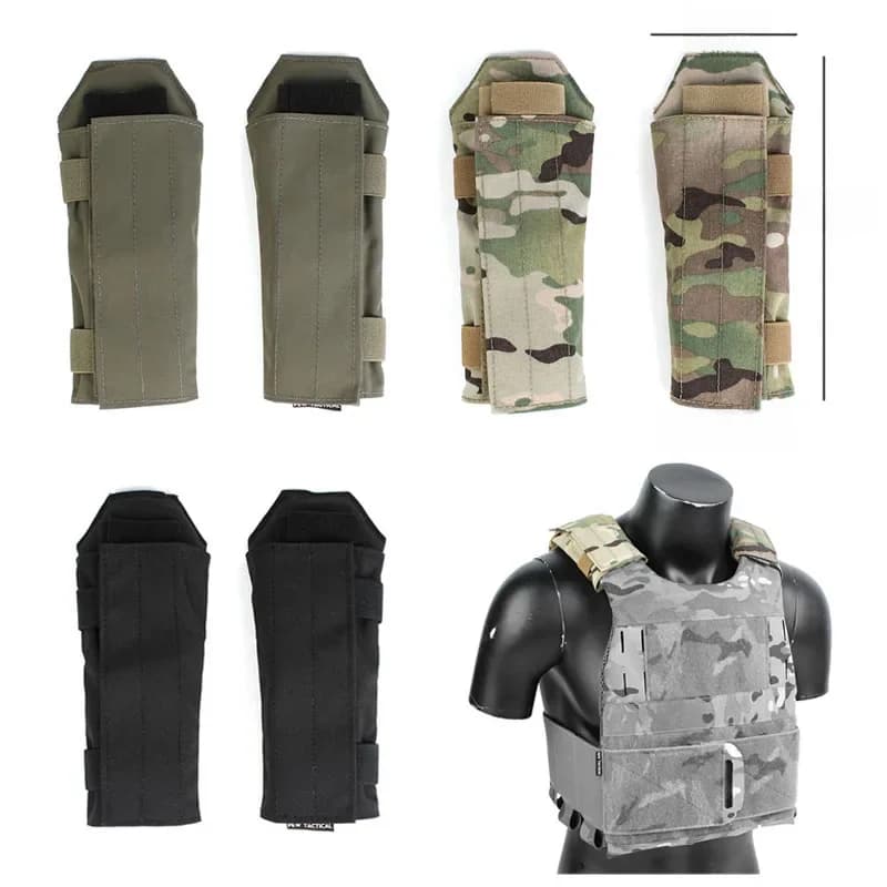 Universele tactische plaatdrager, schoudervullingen set, tactisch vest, riemenhoes voor JPC XPC FCPC LV119 FCSK, 1 paar