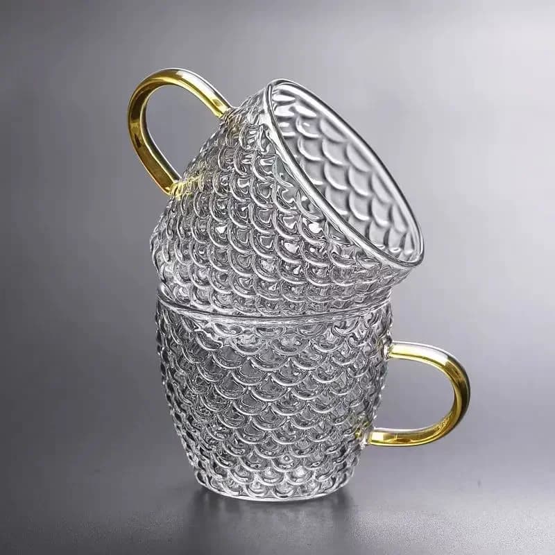 Glas Thee Kopjes Kleine Kopjes Home Glas Thee Set Koffiekoppen Thee Water Cup Schotel Steak Sap Emmer Tafel decor Theekopje