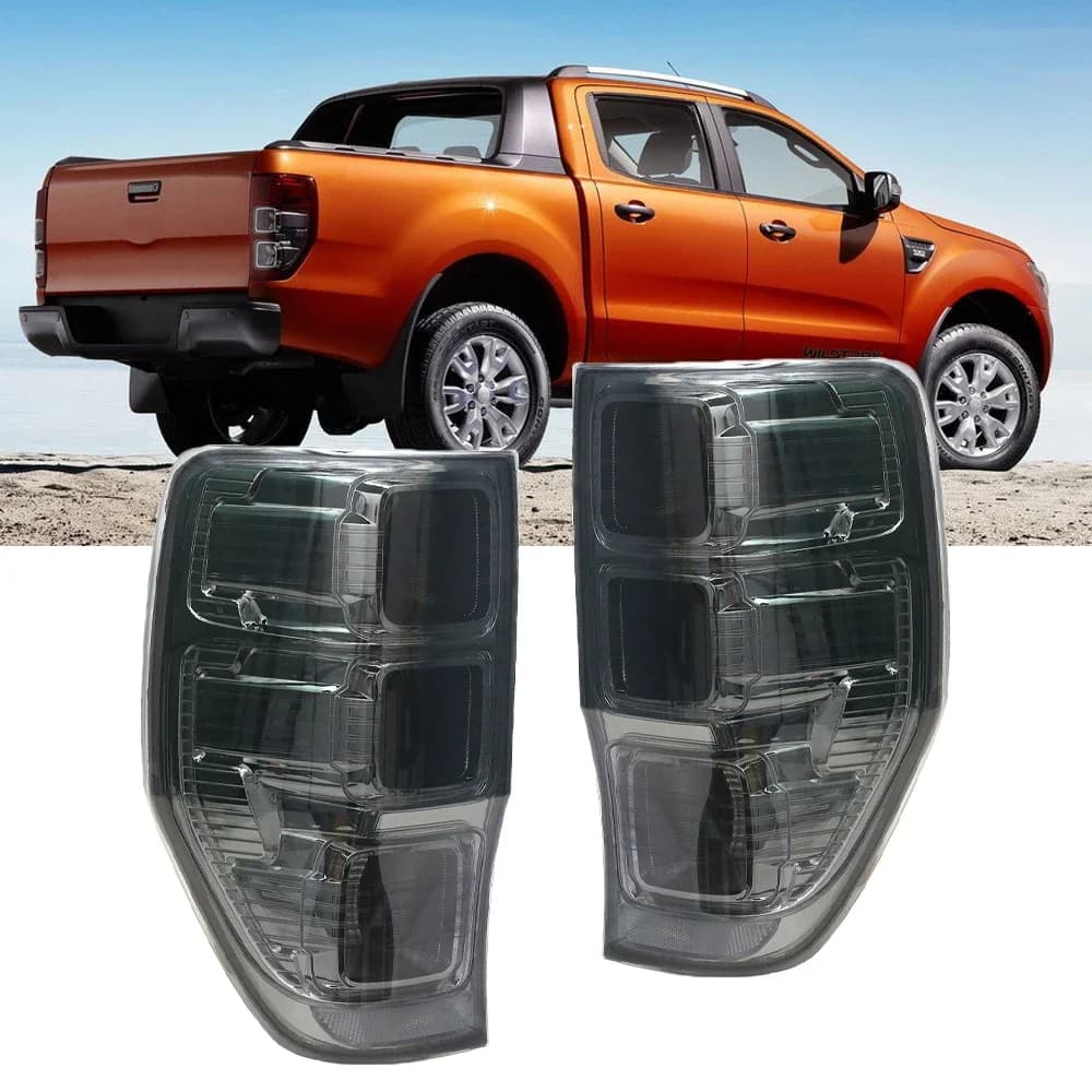 Auto Links Rechts Achter Achterlichten Brake Lamp Voor Ford Ranger Px T6 MK1 MK2 Xlt Xl Xls 2011-2018 Gerookte Achterlicht