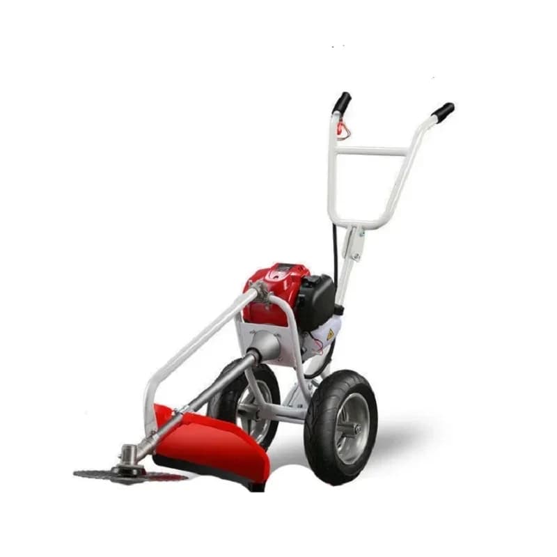 Nieuw Model GX35 4-taktmotor 3-in-1 Bosmaaier op wielen Snoeischaar Klopper Sniper Tuingereedschap