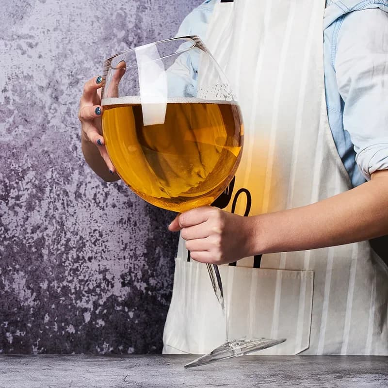 3200Ml Groot Bierglas Creatieve Parodie Op Grote Capaciteit Wijnglazen Gigantische Hoge Glazen