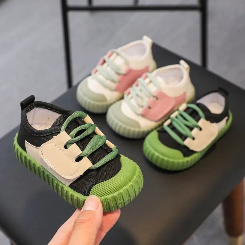 Kinderen Casual Schoenen Jongens Meisjes Canvas Schoenen Mode Lichtgewicht Kinderen Flats Anti-Slip Peuter Baby Schoenen Kids Sneakers